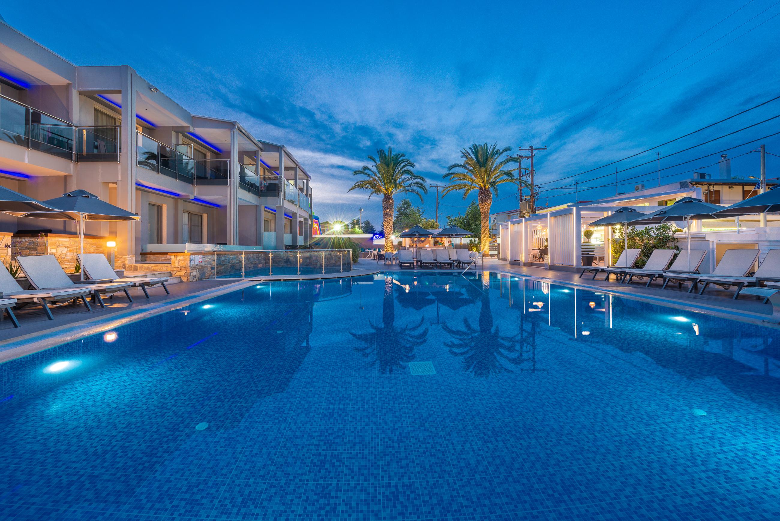 Dionysos Hotel & Suites Hanioti Exterior photo